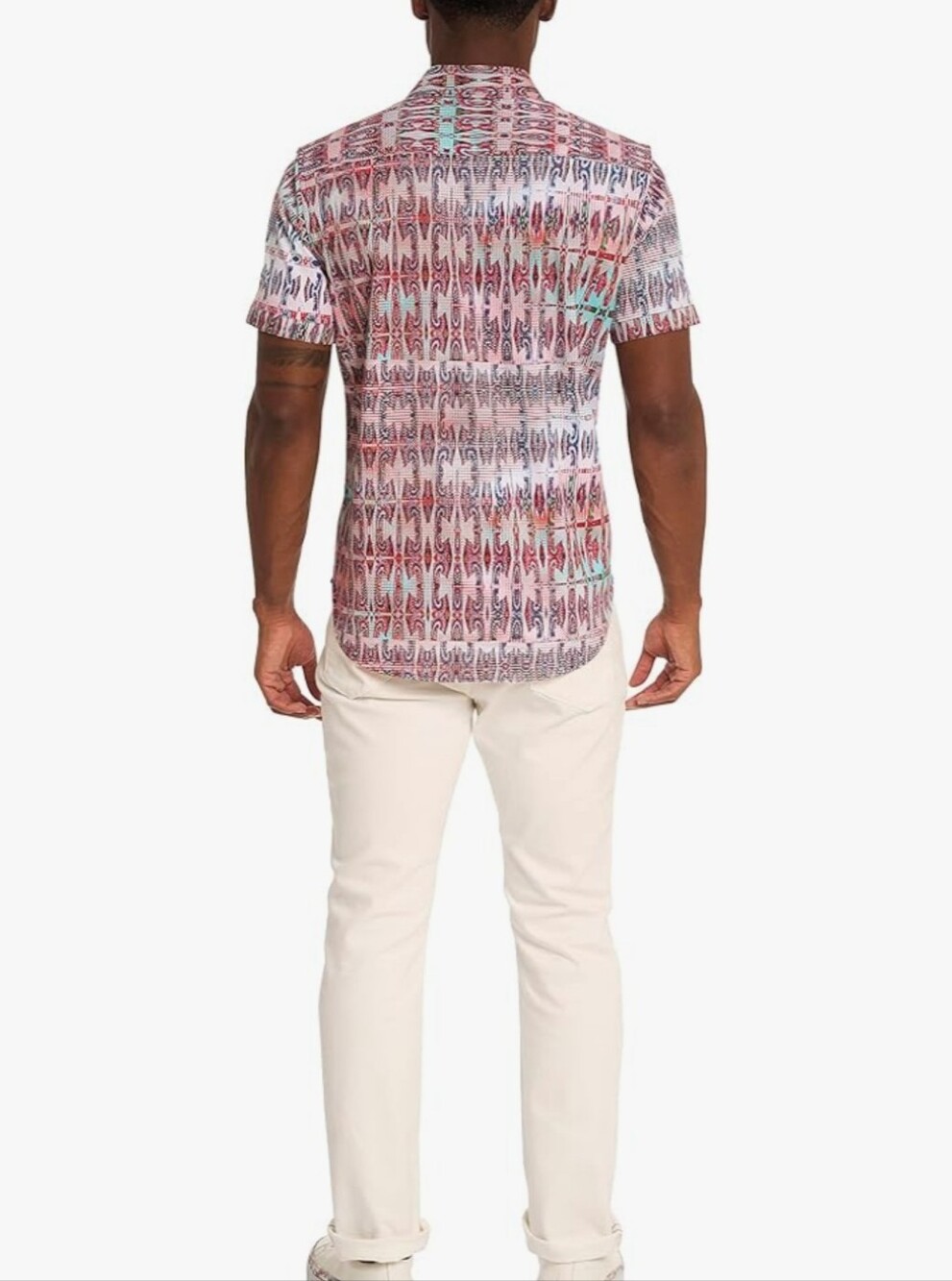 Robert Graham Men's High Times Patterned Woven Shirt - Multi Large Nwt - Picture 5 of 15